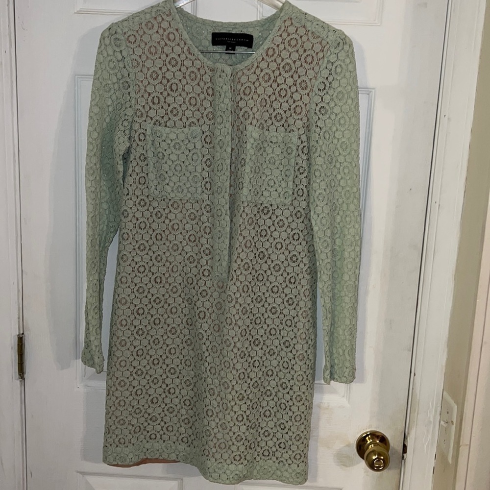 Victoria Beckham for Target Light Green Dress M